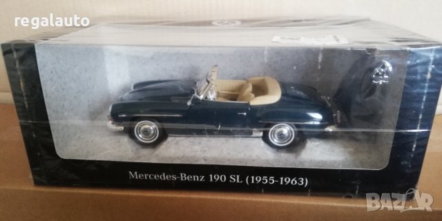 B66040679,умален модел die-cast Mercedes-Benz 190 SL Roadster W 121 (1954-1963)1:18, снимка 4 - Колекции - 39416992
