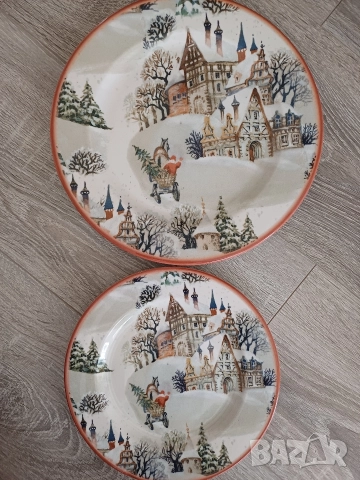 Коледни чинии 12 бр
