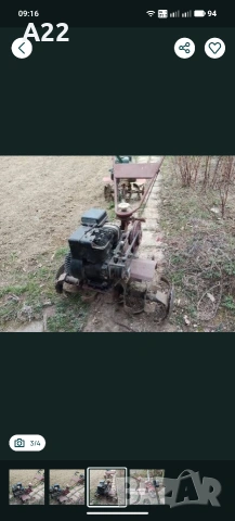 Мотофреза Тракия двигател бригс стратон briggs & stratton 5hp, снимка 2 - Селскостопанска техника - 53312622