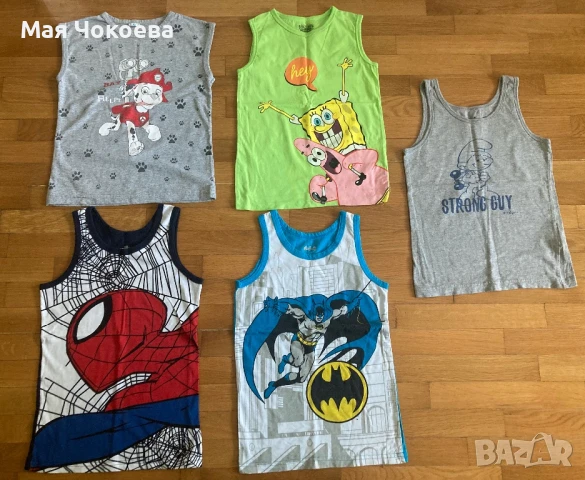 Летни дрешки за момче 98/104/110/116/122/128 , снимка 12 - Детски тениски и потници - 44773068