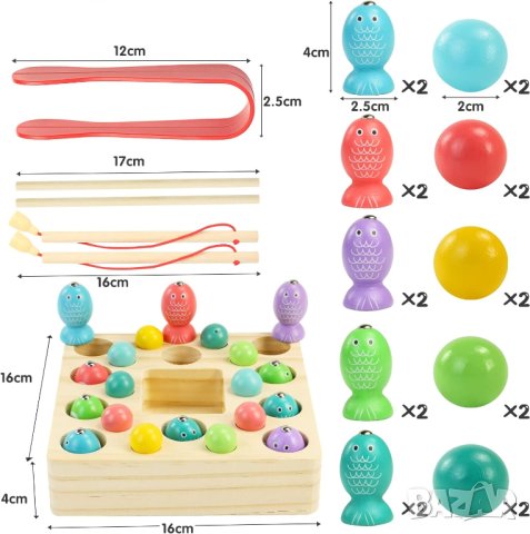 Детска игра „Риболов“ SL284, снимка 7 - Образователни игри - 43409683