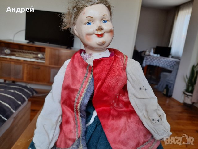 Стара кукла за Самовар #4, снимка 2 - Антикварни и старинни предмети - 37238963