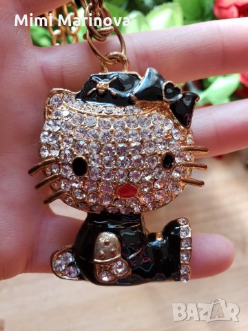 Синджир с висулка Нello Kitty, снимка 2 - Колиета, медальони, синджири - 28028793