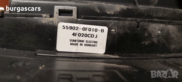 Панел климатроник 55900-0f030 Toyota Corolla Verso 1.8 - 70лв, снимка 3 - Части - 52186801