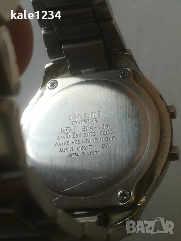 Часовник CASIO Edifice EFA-105. Modul 1301. Ana-digi. Vintage watch. Касио. , снимка 3 - Мъжки - 44877390