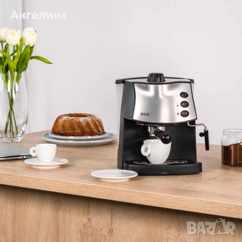 Еспресо машина Muhler MCM-1587, снимка 7 - Кафемашини - 52927716