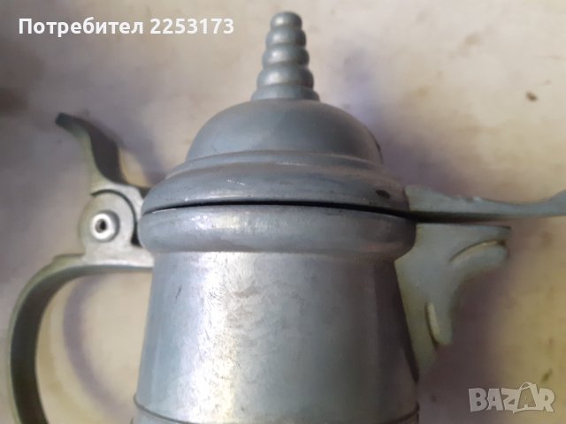 Стари цинкови канички с капаци.Лот., снимка 4 - Декорация за дома - 43533275