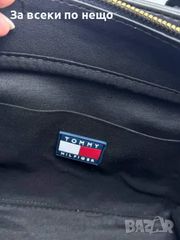 Tommy Hilfiger Дамска Чанта С Бродирано Лого И Къса И Дълга Дръжка Томи Хилфигер - 4 Цвята Код A551, снимка 8 - Чанти - 50153880