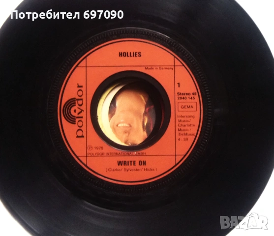Малка грамофонна плоча - HOLLIES
