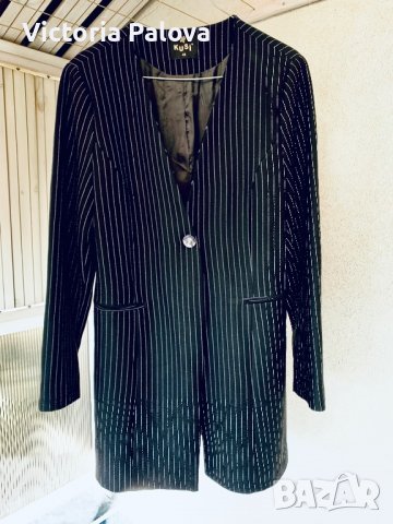 Красиво стилно удължено сако KUSI, снимка 6 - Сака - 38403895