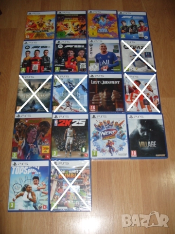 Игри за PlayStation 5, PS5 Част 2 - 40лв за брой