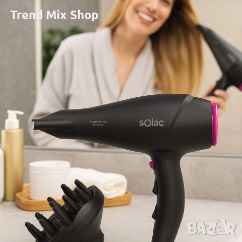 Сешоар Solac Fast 2200 Ionic, снимка 1