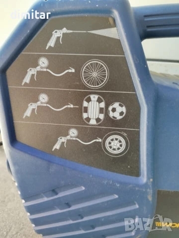 Мобилен компресор WORK ZONE WZ-AC 193, снимка 4 - Компресори - 50845177