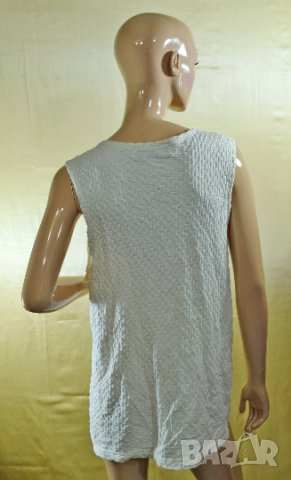 The Roberto Clothing памучен топ бял 100% памук, снимка 4 - Корсети, бюстиета, топове - 33333265