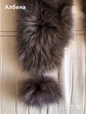 Яка естествен косъм от лисица , снимка 7 - Шалове - 35220131