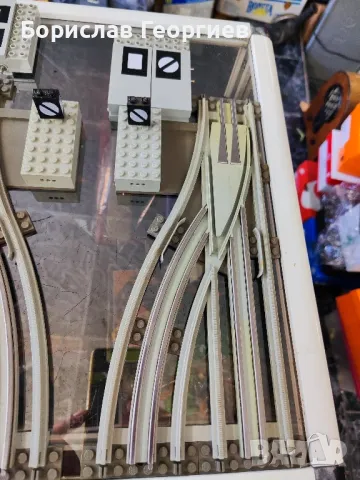 Лего релси влак 12 v lego 7858, снимка 5 - Конструктори - 47434526