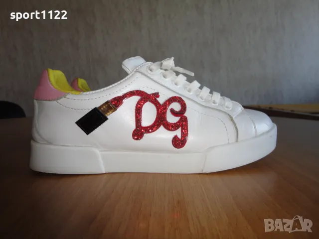 N37 Dolce&Gabbana/естествена кожа/дамски кецове, снимка 2 - Маратонки - 49357686