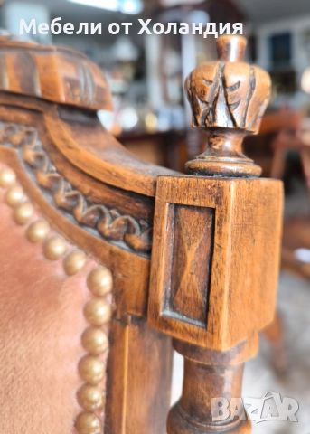 Кресло Луи 16-ти, снимка 5 - Дивани и мека мебел - 52053830