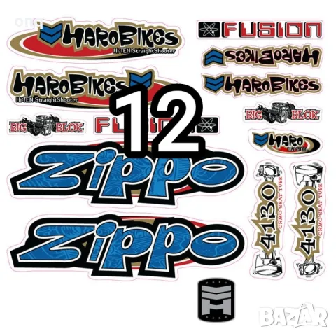 Лепенки (Стикери) за 'ВМХ', снимка 12 - Други - 48314641