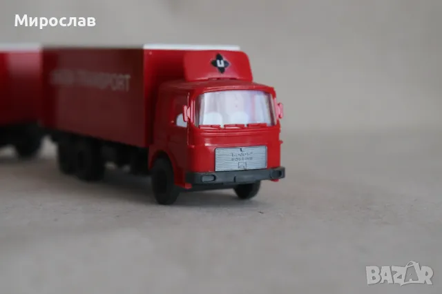 WIKING H0 1/87 MAN ТИР КАМИОН МОДЕЛ КОЛИЧКА КОЛИЧКА, снимка 5 - Колекции - 49553941