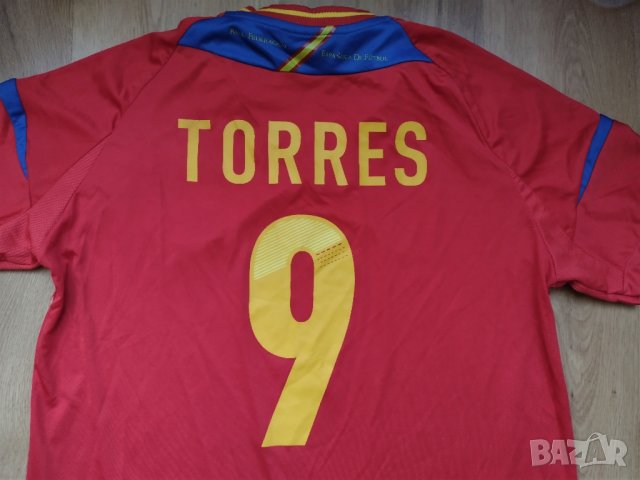 #9 Fernando Torres / футболна тениска испанския национален отбор , снимка 10 - Спортни дрехи, екипи - 40391325