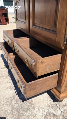 Ретро гардероб масив, снимка 7 - Гардероби - 52603893