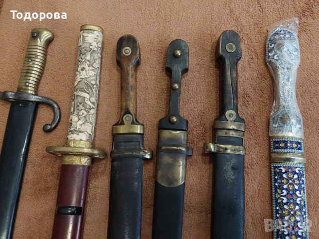 Лот остриета,щик,бебут,кама,кинжал,катана, снимка 2 - Антикварни и старинни предмети - 52332543
