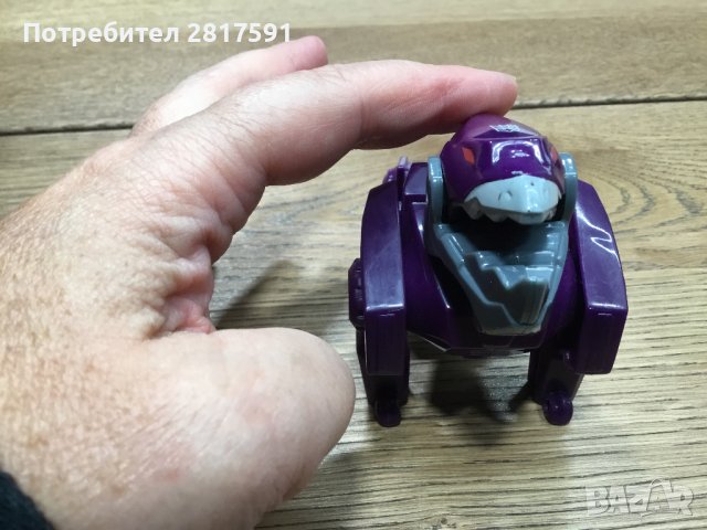 2015 трансформър 2015 Transformer UNDERBITE Robots in Disguise Legion Decepticon McDonalds Toy, снимка 4 - Фигурки - 43171465