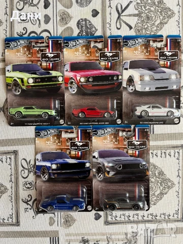 Hot Wheels Silver Series Mustang 60 