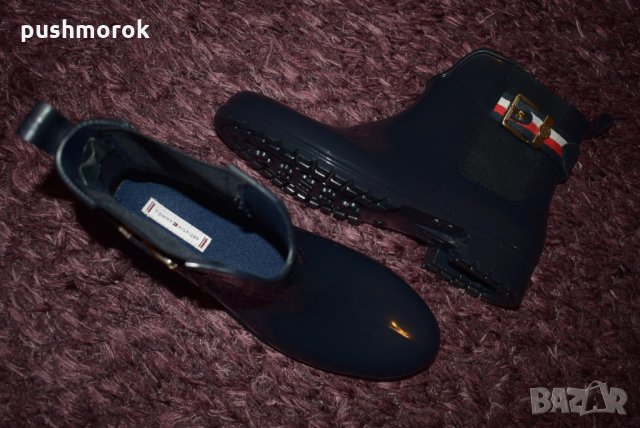 Tommy Hilfiger rubber boots, снимка 4 - Дамски боти - 27696281