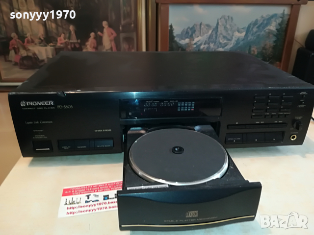 pioneer pd-s503 cd made in uk 0904221843, снимка 3 - Ресийвъри, усилватели, смесителни пултове - 36399608
