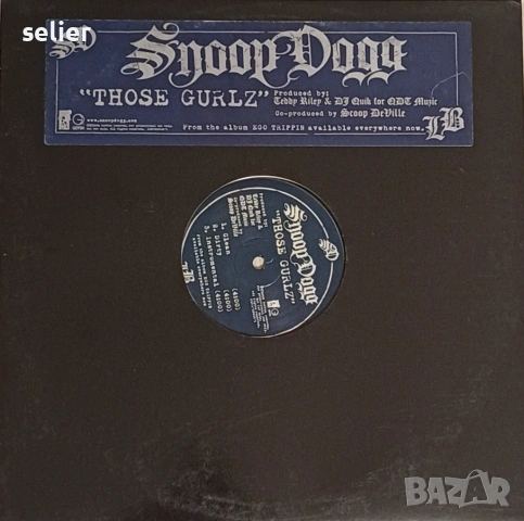 Snoop Dogg ‎– Those Gurlz Maxi Single 12 Издание 🇺🇸 USA 2008г-PROMO издание Стил:HIP HOP Състояние
