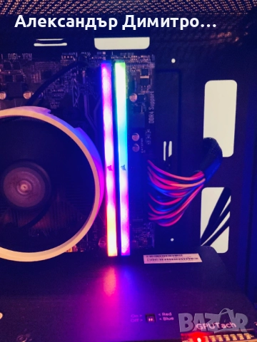 2x16GB Corsair VENGEANCE RGB RS 32GB DDR4 DRAM 3200MHz CL16, снимка 2 - RAM памет - 52673280