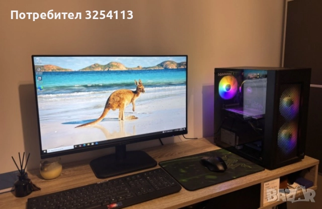 Монитор ACER AOPEN 27 '' FHD, 100Hz, 1ms, снимка 2 - Монитори - 52933938