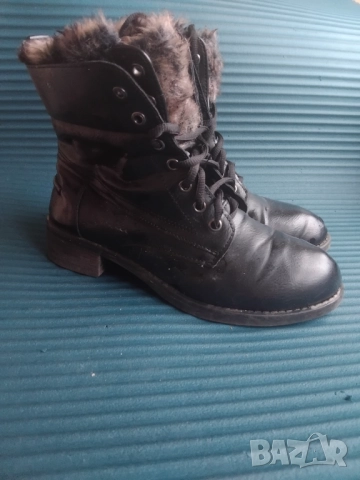 Дамски боти / ботуши с топла подплата, 38 номер , снимка 6 - Дамски ботуши - 52356088