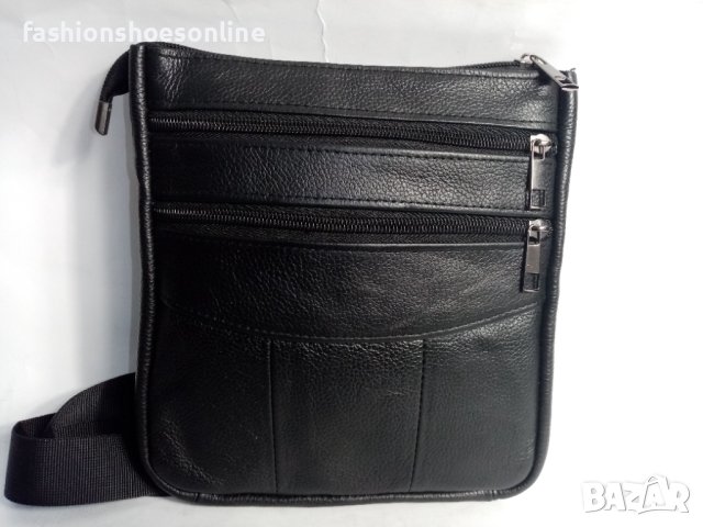 Мъжка чанта от естествена кожа. , снимка 2 - Чанти - 40520532