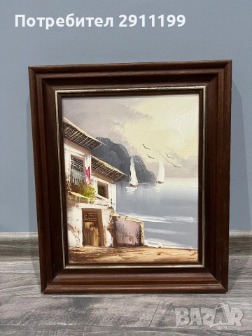 Маслена картина, комплект от 3 бр., снимка 6 - Картини - 53395236