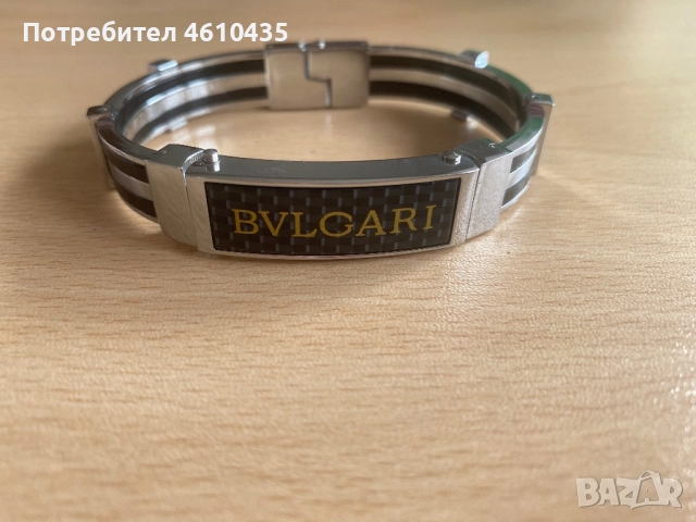 Мъжка гривна на BVLGARI (Реплика)