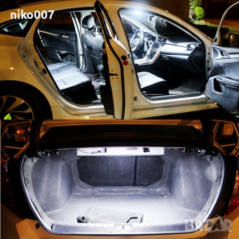 Нови Festoon CSP LED крушки-Супер силни лед -дневни светлини-интериор-номер- C5W/C10W , снимка 12 - Аксесоари и консумативи - 31382804