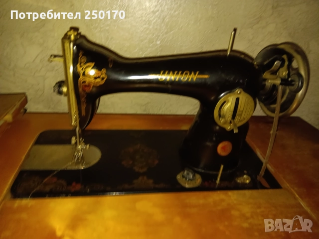Шевна машина UNION крачна, използвана, снимка 2 - Шевни машини - 52869325