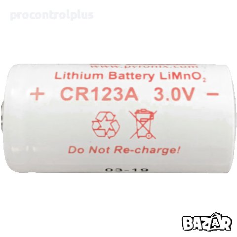 Продавам HIKVISION DS-PDP-IN-CR123A AX PRO CR123A BATTERY, снимка 1 - Други - 44067597