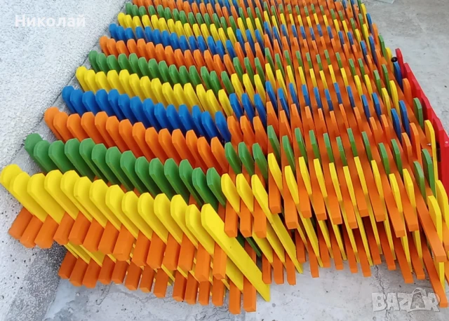 Дървена оградка за детска градина ясла , оградни пана за двор градина , детски кът, снимка 8 - Огради и мрежи - 50911127