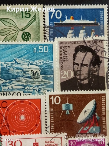 Стари пощенски марки от цял свят смесени ЛИЧНОСТИ,КОСМОС, КОРАБИ за КОЛЕКЦИЯ 51588, снимка 6 - Филателия - 53231812