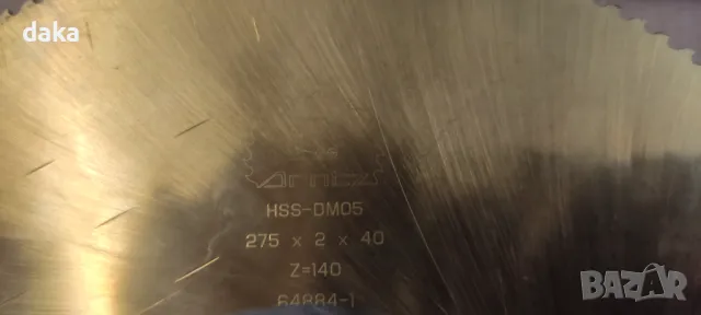 HSS циркулярен диск за метал , снимка 8 - Други машини и части - 47558974