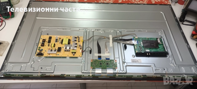 Philips 65PUS8818/12 със счупен екран TPT650WR-QVN07.U/715GD536-M0C-B00-006G 703TQNPL038/55T45 C0A, снимка 5 - Части и Платки - 51484995