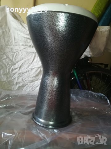 ГОЛЯМА ТАРАМБУКА-СИВ МЕТАЛИК-41Х26СМ, снимка 10 - Ударни инструменти - 28414043