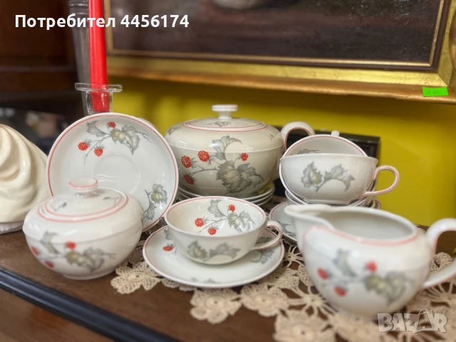 Представям ви едно порцеланово вълшебство на Johann Haviland  Пленяващ комплект за чай❤️  