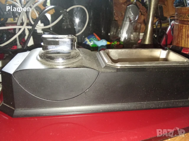Пепелник с газова запалка , снимка 1