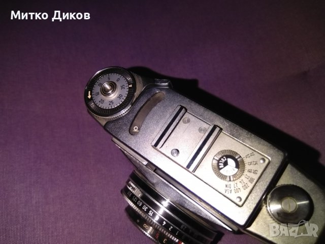 Zeiss Ikon Contina Pantar немски фотоапарат от 50-те години на миналият век работещ, снимка 8 - Фотоапарати - 39097589