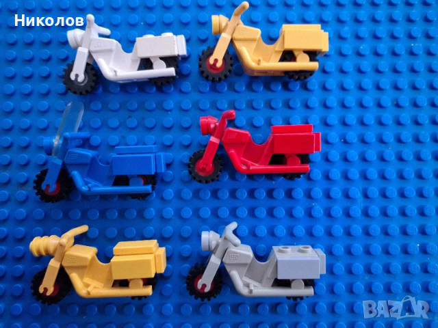 LEGO мотори стари 6бр. перфектни, снимка 2 - Конструктори - 53432443